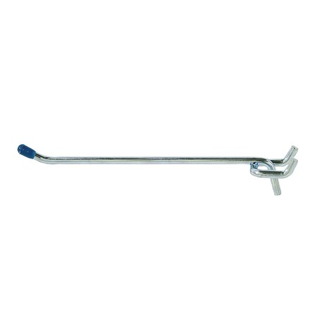 Crawford Crawford Zinc Plated Silver Steel 6 in. Peg Hooks 2 pk 14360